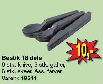 Harald Nyborg Bestik 18 dele tilbud