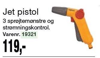 Jet pistol