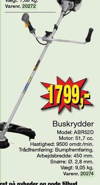 Harald Nyborg Buskrydder tilbud