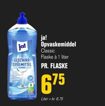 Otto Duborg ja! Opvaskemiddel tilbud