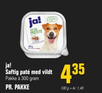 ja! Saftig paté med vildt