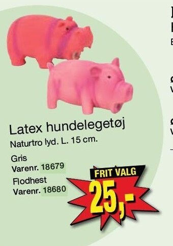 Harald Nyborg Latex hundelegetøj tilbud