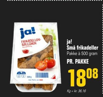 Otto Duborg ja! Små frikadeller tilbud