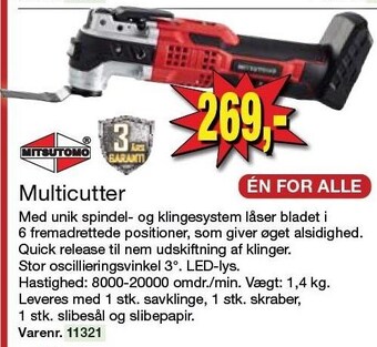 Harald Nyborg Multicutter tilbud
