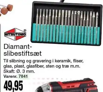 Harald Nyborg Diamantslibestiftsæt tilbud