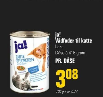 Otto Duborg ja! Vådfoder til katte tilbud