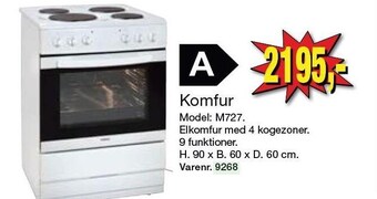 Harald Nyborg Komfur tilbud