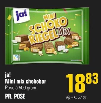 Otto Duborg ja! Mini mix chokobar tilbud