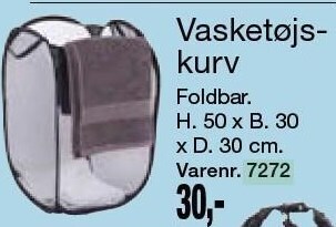 Harald Nyborg Vasketøjskurv tilbud