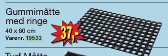 Harald Nyborg Gummimåtte med ringe tilbud