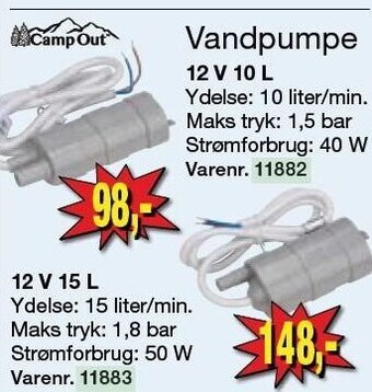 Harald Nyborg Vandpumpe tilbud