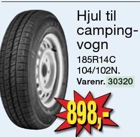 Harald Nyborg Hjul til campingvogn tilbud