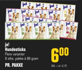 Poetzsch Padborg ja! Hundesticks tilbud
