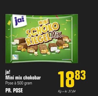 Poetzsch Padborg ja! Mini mix chokobar tilbud