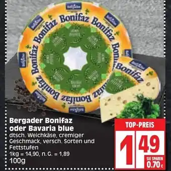 Bergader Bonifaz older Bavaria blue