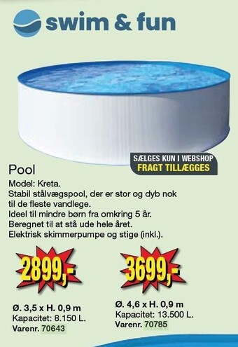 Harald Nyborg Pool tilbud