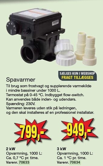 Harald Nyborg Spavarmer tilbud