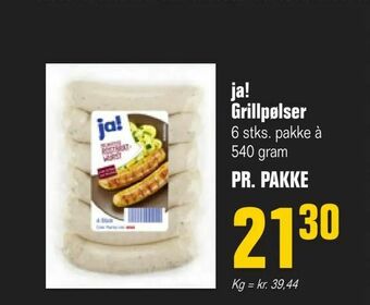 Poetzsch Padborg ja! Grillpølser tilbud