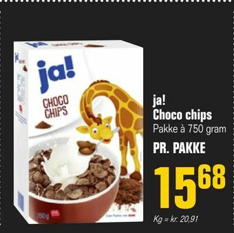 Otto Duborg ja! Choco chips tilbud