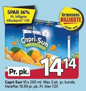 Fleggaard Capri-Sun tilbud