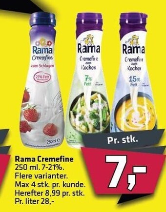 Fleggaard Rama cremefine tilbud