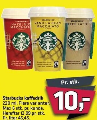 Starbucks kaffedrik