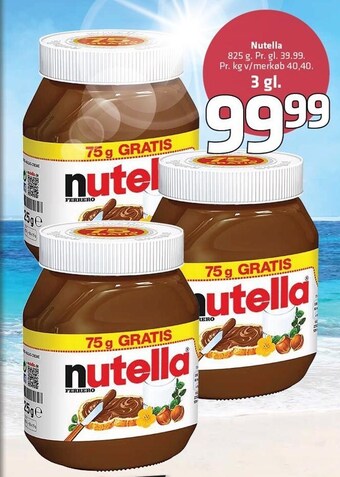 Fleggaard Nutella tilbud