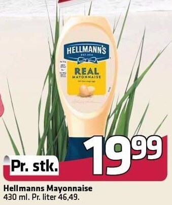 Fleggaard Hellmanns mayonnaise tilbud