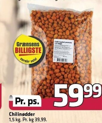 Fleggaard Chilinødder tilbud