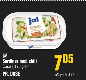 Poetzsch Padborg ja! Sardiner med chili tilbud