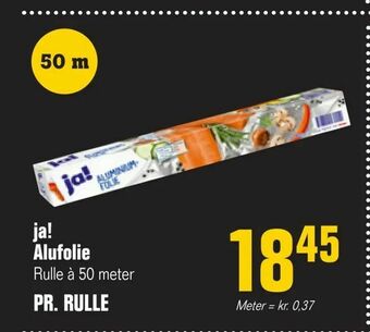 Poetzsch Padborg ja! Alufolie tilbud