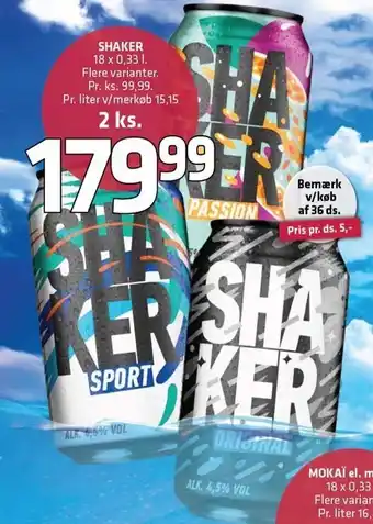Fleggaard Shaker 2 ks. tilbud