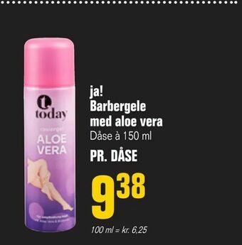 ja! Barbergele med aloe vera