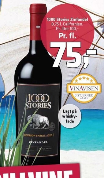 Fleggaard 1000 Stories zinfandel tilbud