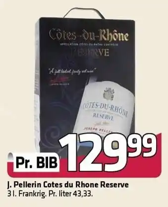 Fleggaard J. Pellerin cotes du rhone reserve tilbud