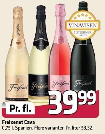 Fleggaard Freixenet cava tilbud