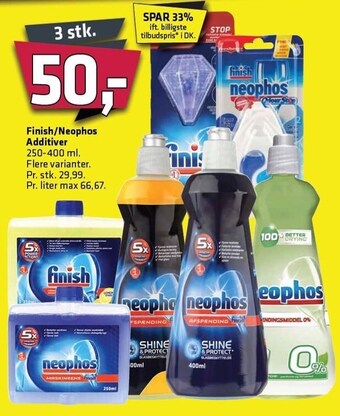 Finish/Neophos additiver 3 stk.