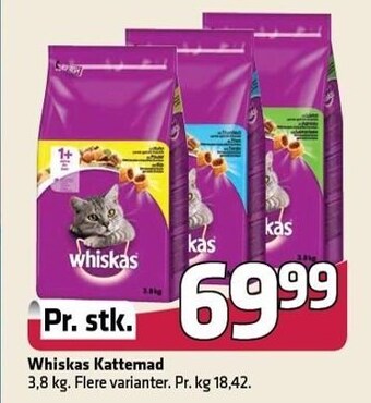 Fleggaard Whiskas kattemad tilbud