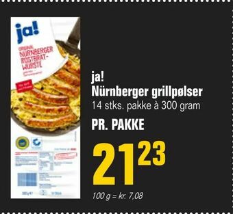 Poetzsch Padborg ja! Nürnberger grillpølser tilbud