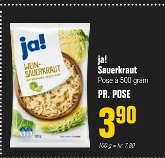 Poetzsch Padborg ja! Sauerkraut tilbud