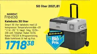Bilka Køleboks 30 liter tilbud