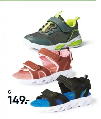 Bilka Sandaler eller sko med lys tilbud