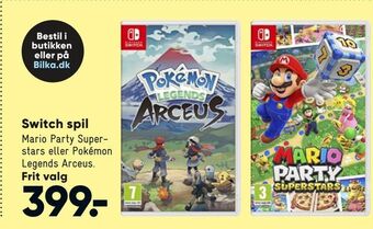 Bilka Switch spil tilbud