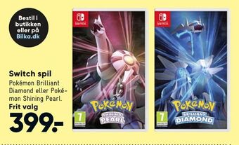 Bilka Switch spil tilbud