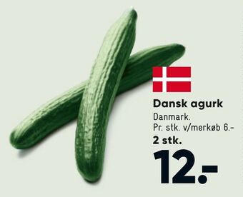 Bilka Dansk agurk tilbud