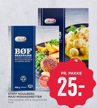 MENY Steff houlberg maxi middagsretter tilbud