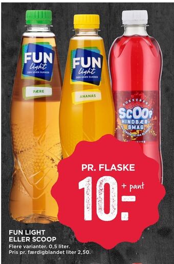 MENY Fun light eller scoop tilbud
