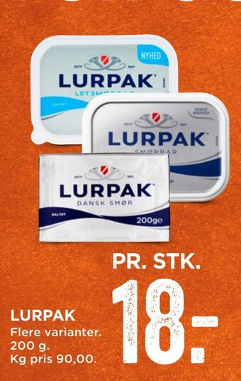 MENY Lurpak tilbud