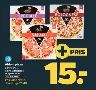 Netto Aldoni pizza tilbud