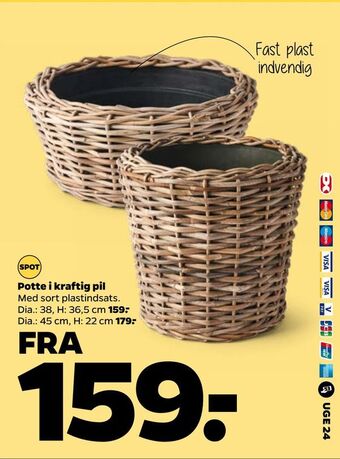 Netto Potte i kraftig pil tilbud